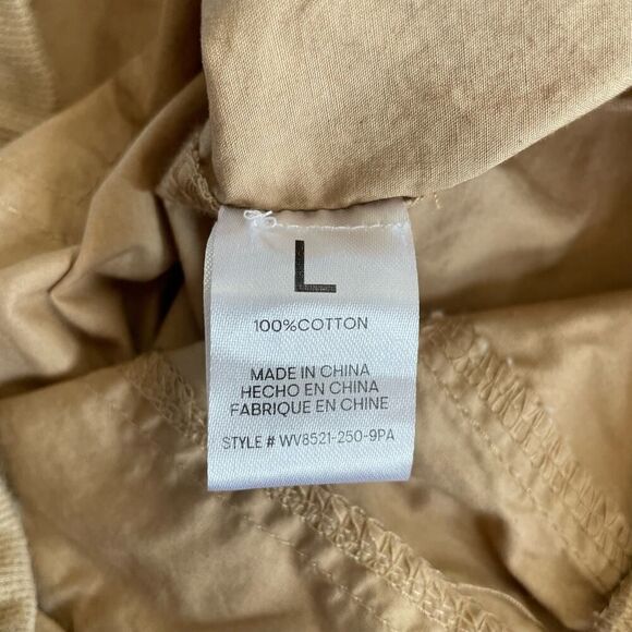 NWT BearPaw Khaki Tan Straight Pants - Size: Large - Picture 10 of 11